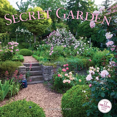 Secret Garden Wall 2025 Calendar