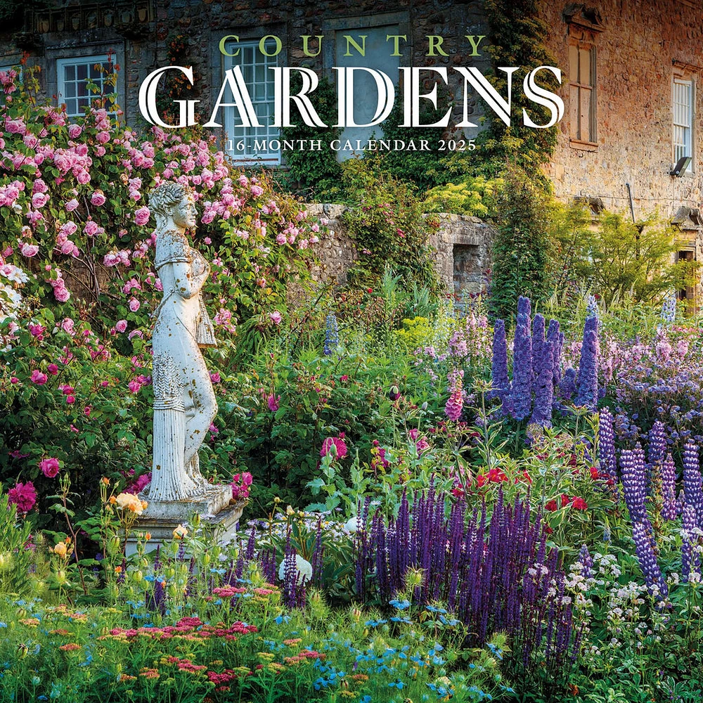 Country Gardens Wall 2025 Calendar