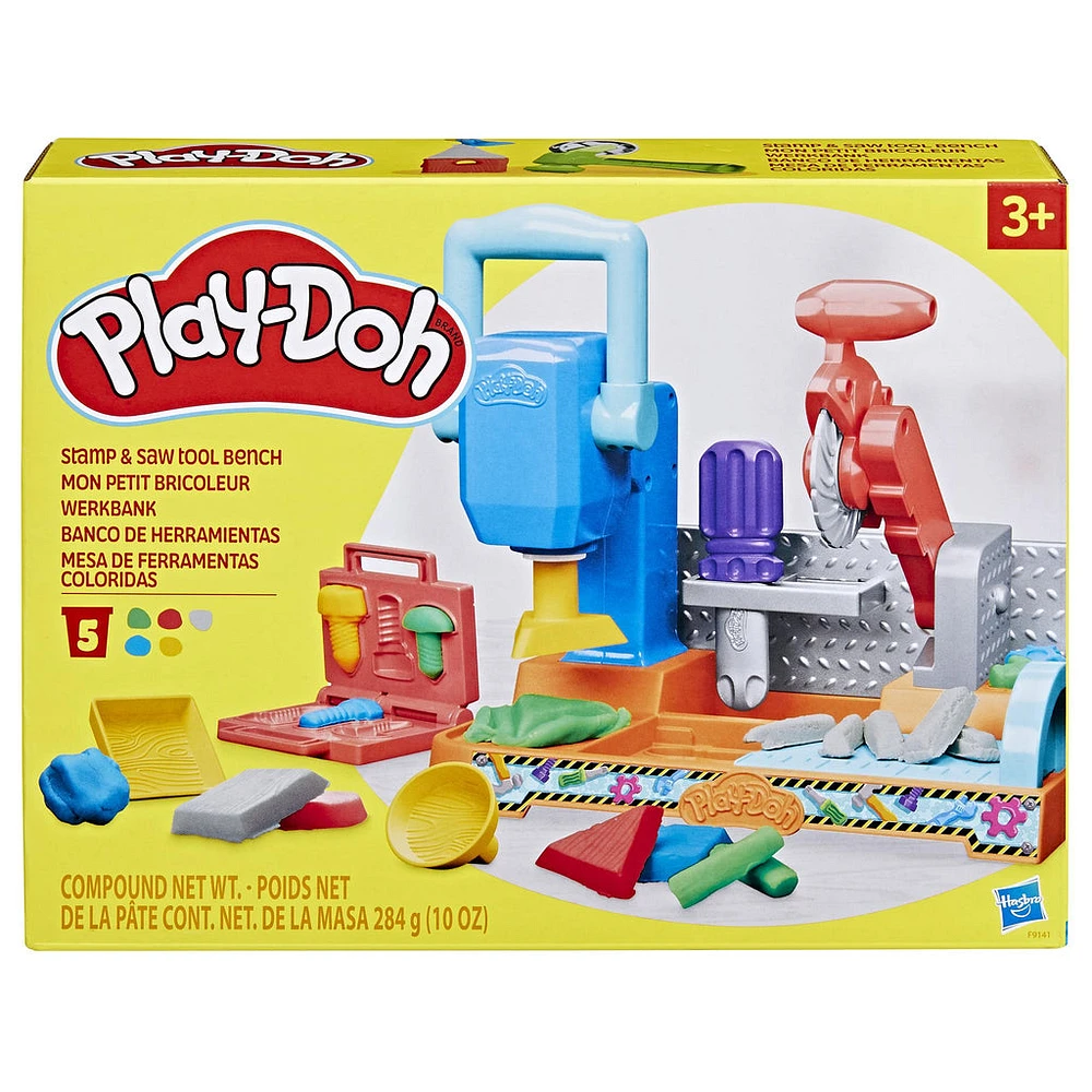 Stamp N Saw Workbench Play Doh