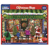 The Christmas Shop 1000 Piece Puzzle White Mountain