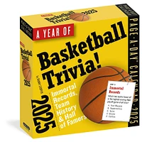 Year Of Basketball Trivia Box 2025 Calendar - Online Exclusive