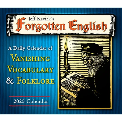 Forgotten English Box 2025 Calendar