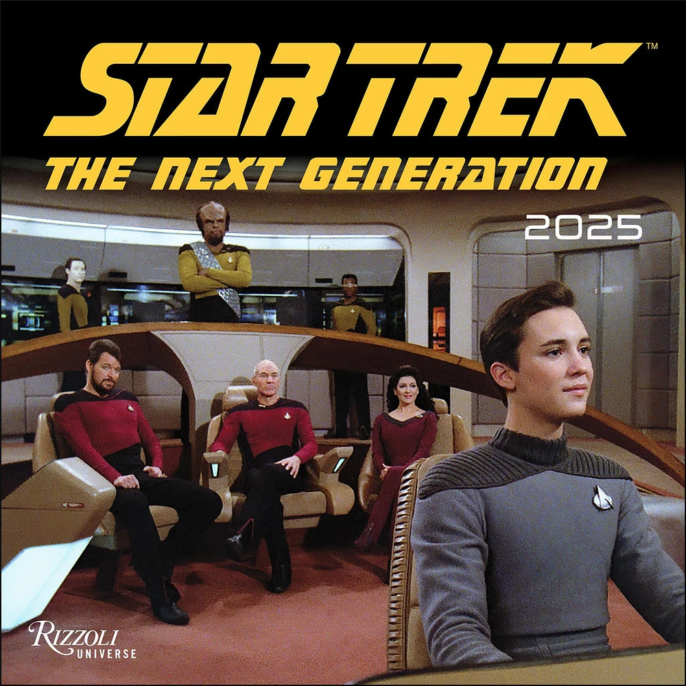 Star Trek The Next Generation Wall 2025 Calendar - Online Exclusive