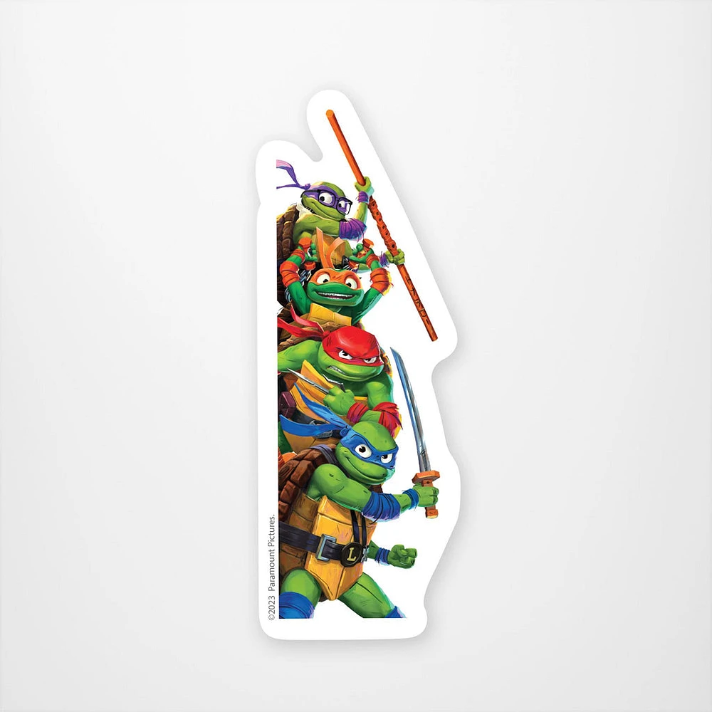 TMNT M1 Group Vinyl Sticker