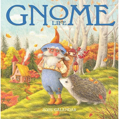 Gnome Life Wall 2025 Calendar - Online Exclusive