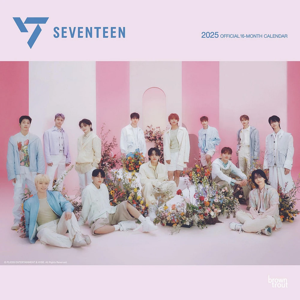 Seventeen Wall 2025 Calendar