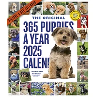 Puppies 365 Wall 2025 Calendar