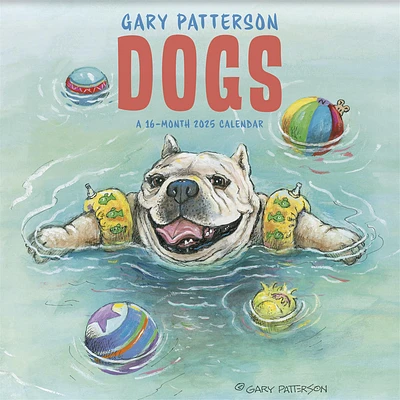 Dogs Gary Patterson Mini 2025 Calendar - Online Exclusive