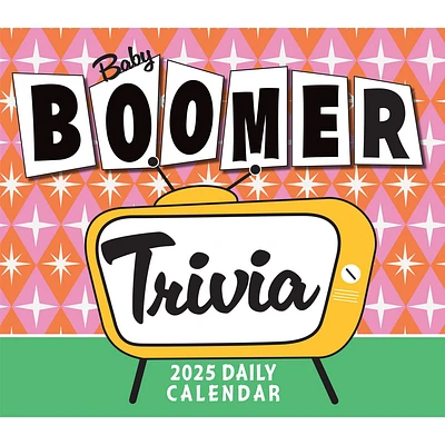 Baby Boomer Trivia Box 2025 Calendar