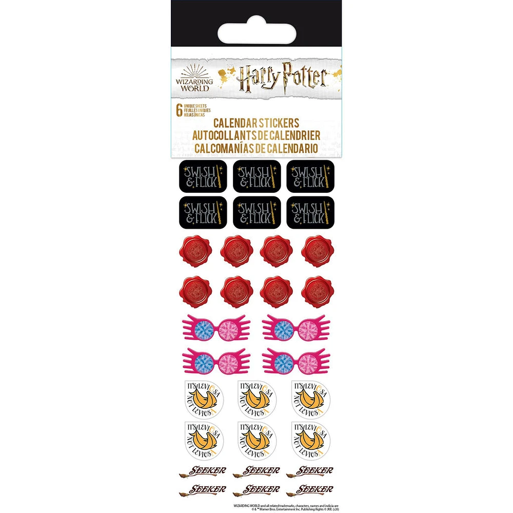 Harry Potter Calendar Reminder Stickers