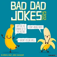 Bad Dad Jokes Wall 2025 Calendar