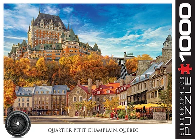 Quartier Petit Champlain Quebec 1000 Piece Puzzle - Online Exclusive