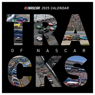 Nascar Tracks Wall 2025 Calendar