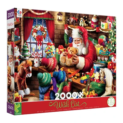 Thomas Kinkade Holiday 2000 Piece Puzzle