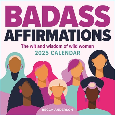 Badass Affirmations Box 2025 Calendar - Online Exclusive