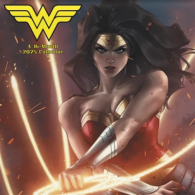 Wonder Woman Wall 2025 Calendar