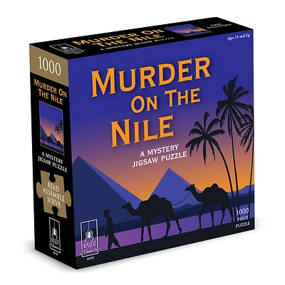 Classic Mystery - Murder By The Pyramids 1000 Piece Puzzle