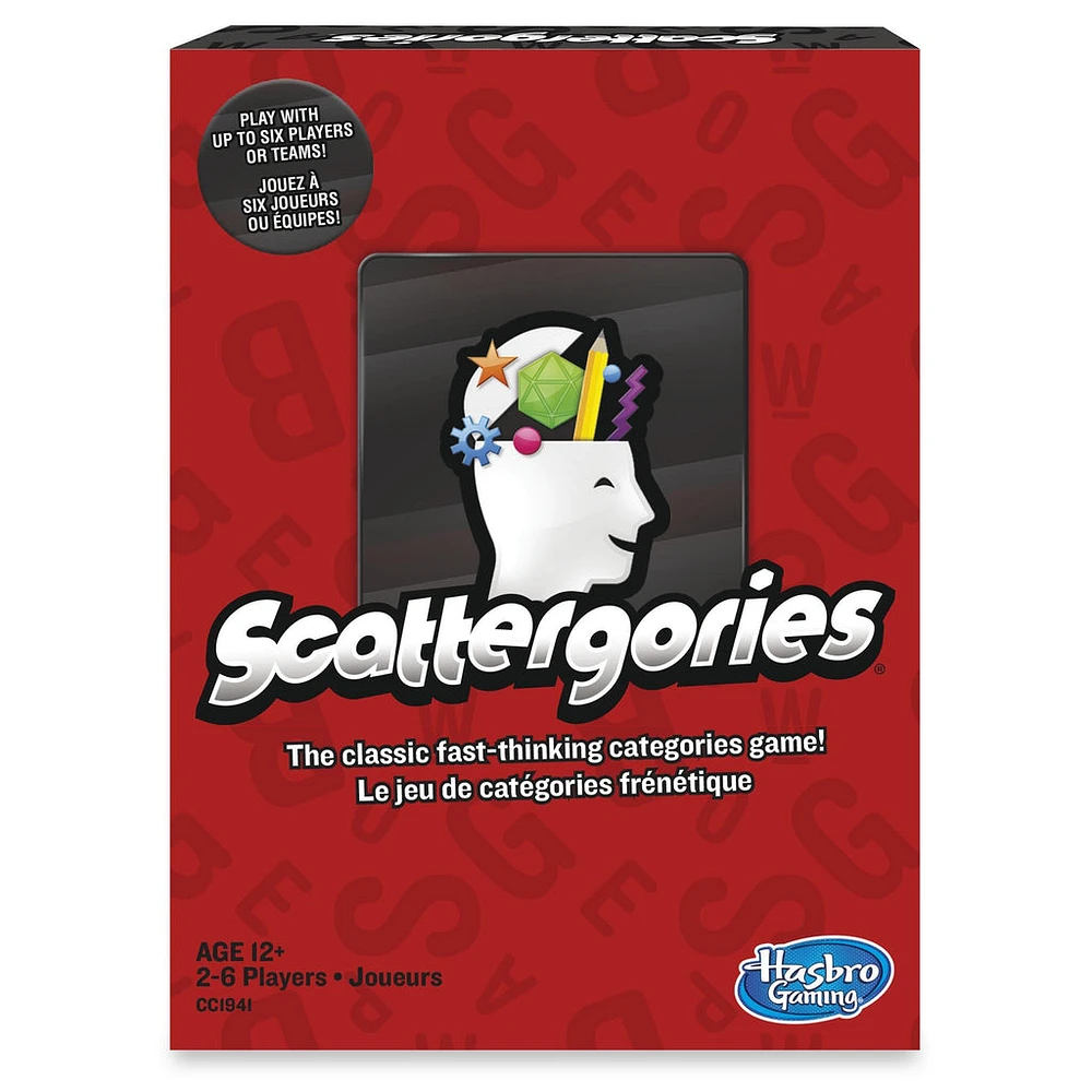 Scattergories Game