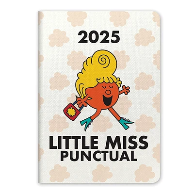 Little Miss Punctual Monthly Pocket Planner 2025 Calendar