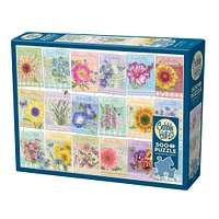 Seed Packets 500 Piece Puzzle Cobble Hill