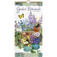 Garden Botanicals Slim 2025 Calendar