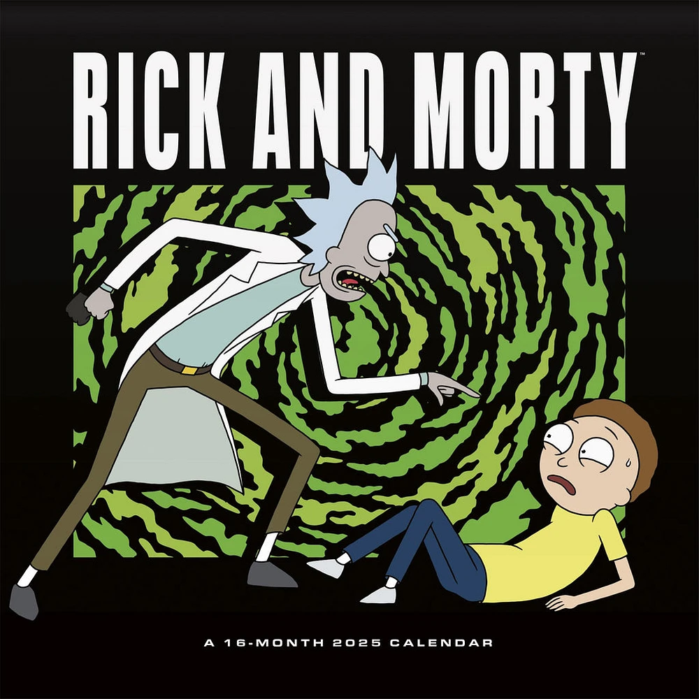 Rick And Morty Wall 2025 Calendar