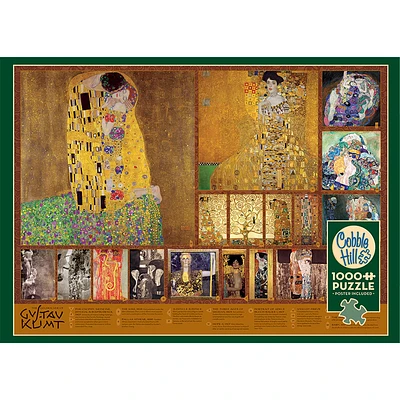 The Golden Age of Klimt 1000 Piece Puzzle