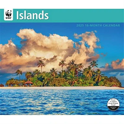 Islands World Wildlife Fund Wall 2025 Calendar