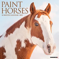 Paint Horses Wall 2025 Calendar