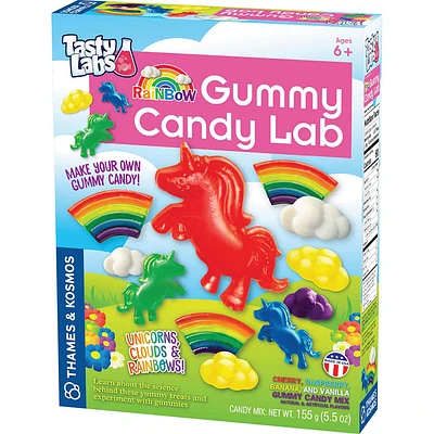 Rainbow Gummy Candy Lab