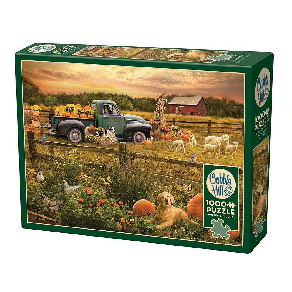 Harvest Time 1000 Piece Puzzle Cobble Hill