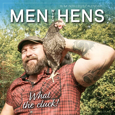 Men With Hens Wall 2025 Calendar - Online Exclusive