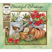 Bountiful Blessings Special Edition with Print Wall 2025 Calendar