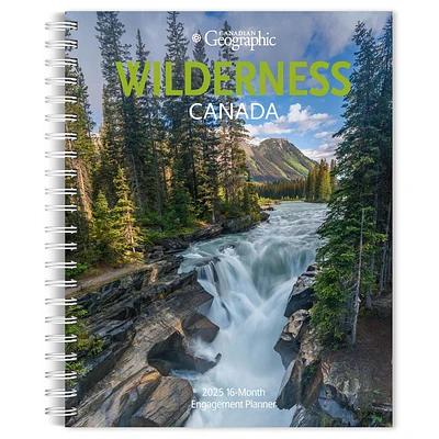 Wilderness Canada Can Geo Engagement 2025 Calendar