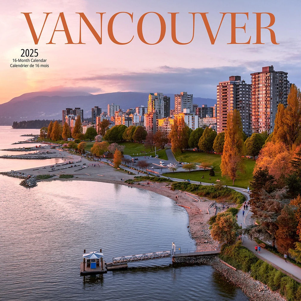 Vancouver Wall 2025 Calendar