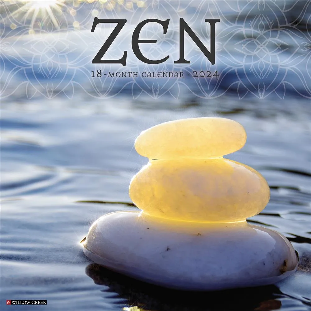 Zen 2024 Wall Calendar 