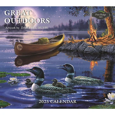 Great Outdoors Wall 2025 Calendar - Online Exclusive