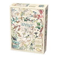 Country Diary: Winter 1000 Piece Puzzle Cobble Hill