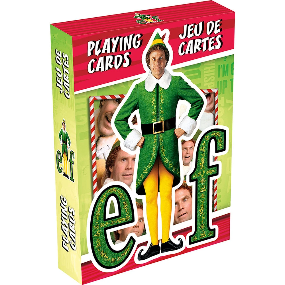 Elf Buddy Playing Cards