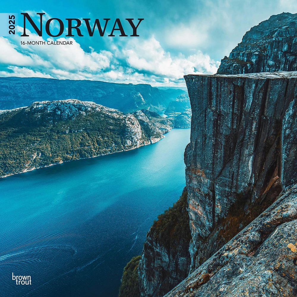 Norway Wall 2025 Calendar