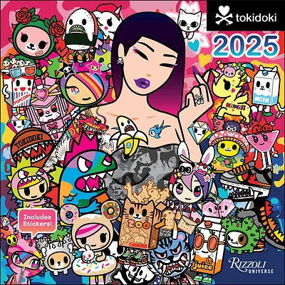 Tokidoki Wall 2025 Calendar