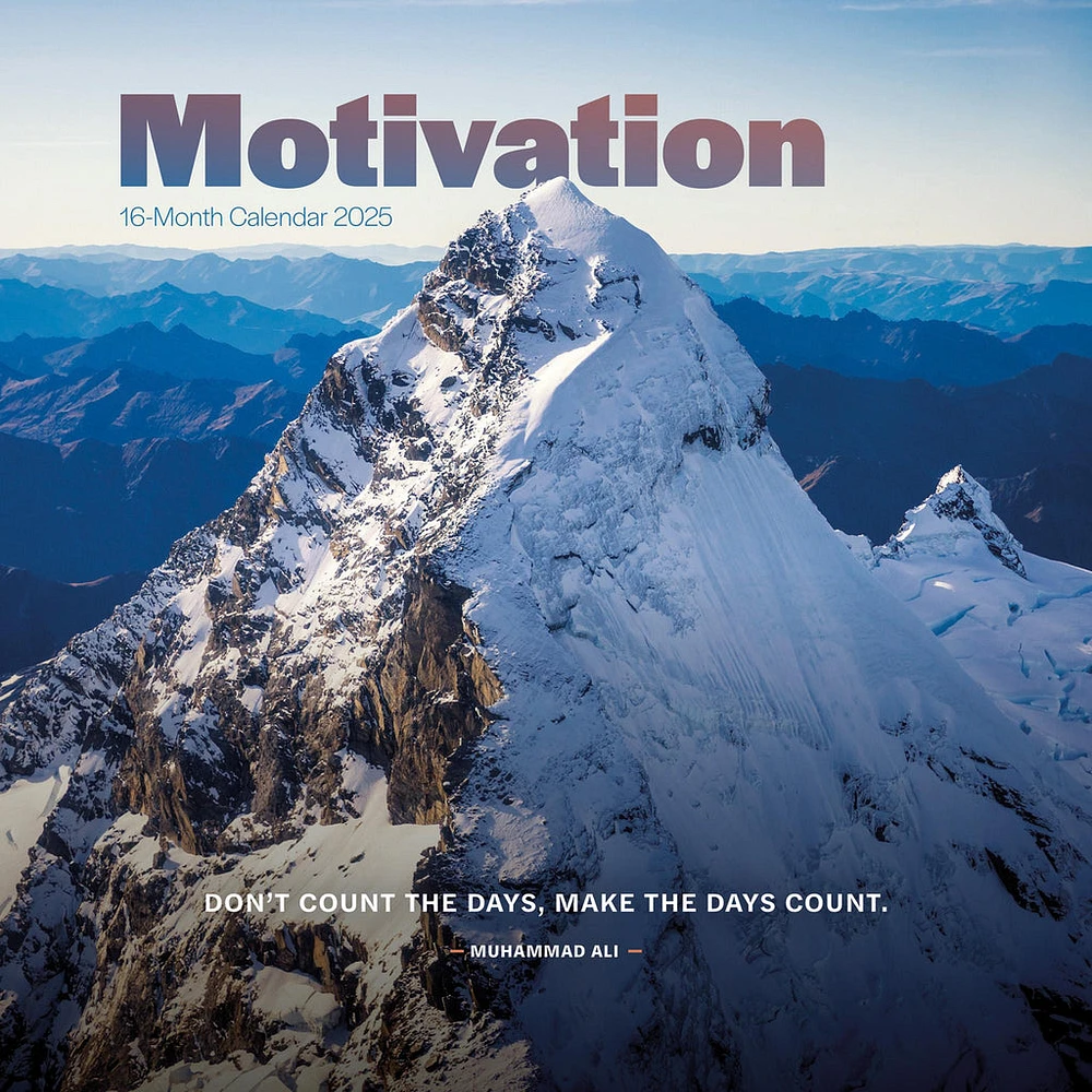 Motivation Wall 2025 Calendar