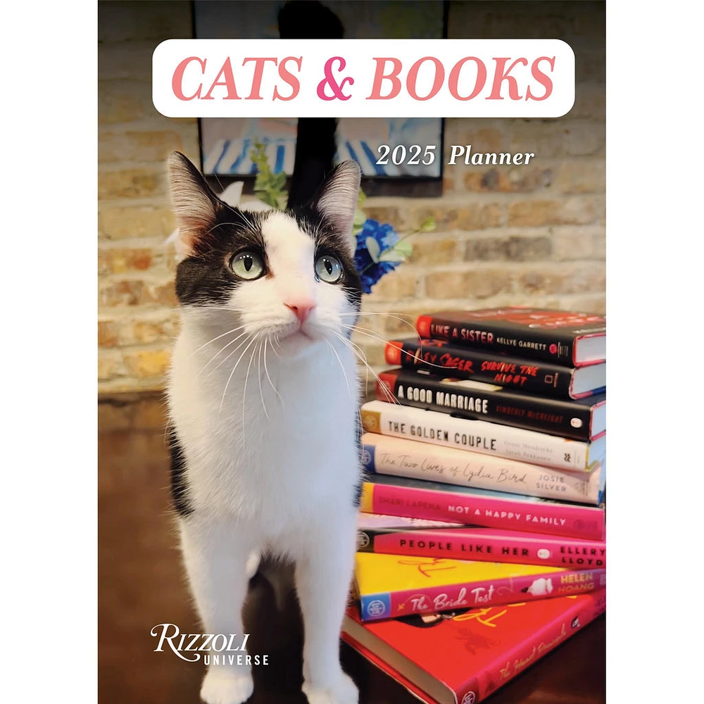 Cats And Books Engagement 2025 Calendar - Online Exclusive