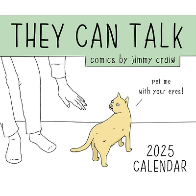 They Can Talk Comics Box 2025 Calendar