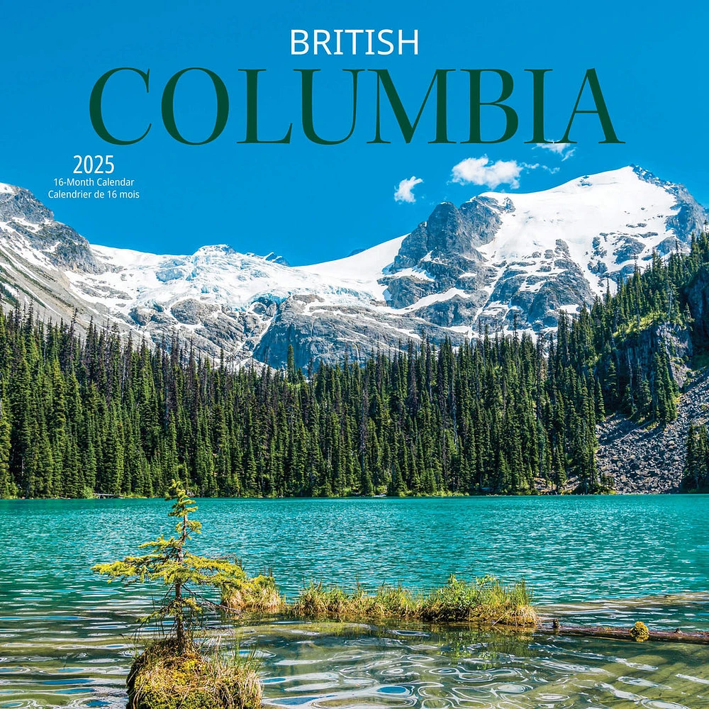 British Columbia Wall 2025 Calendar