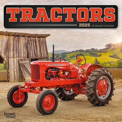 Tractors Mini 2025 Calendar