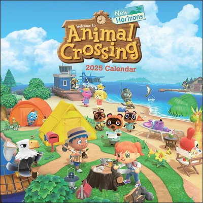 Animal Crossing New Horizons Wall 2025 Calendar