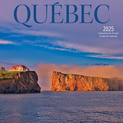 Quebec Bilingual Mini 2025 Calendar