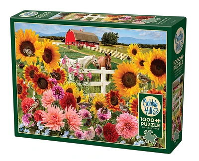 Sunflower Farm 1000 Piece Puzzle