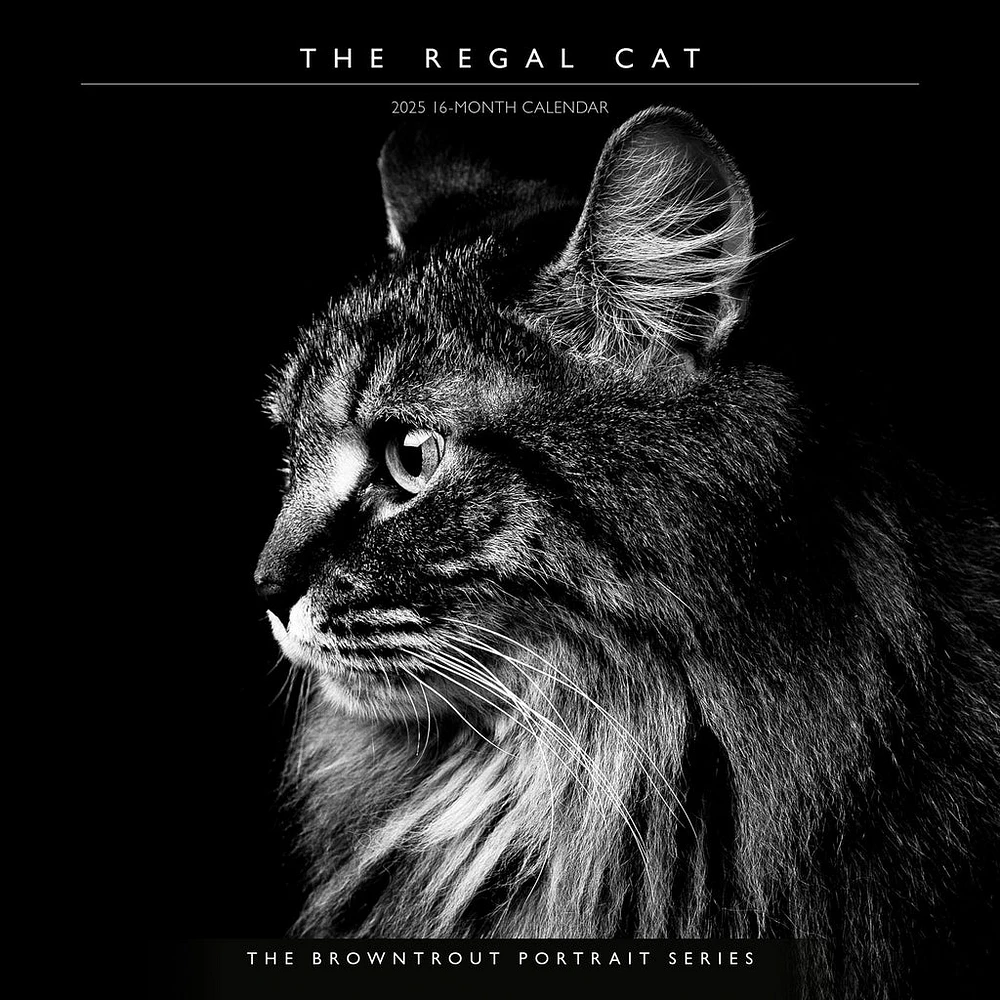 Cat The Regal Wall 2025 Calendar - Online Exclusive